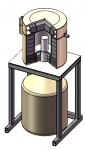 Изображение 2. Спектрометры - радиометры гамма - бета- и альфа излучения : Спектрометр гамма-излучения на основе детектора из ОЧГ МКГБ-01 ППД 